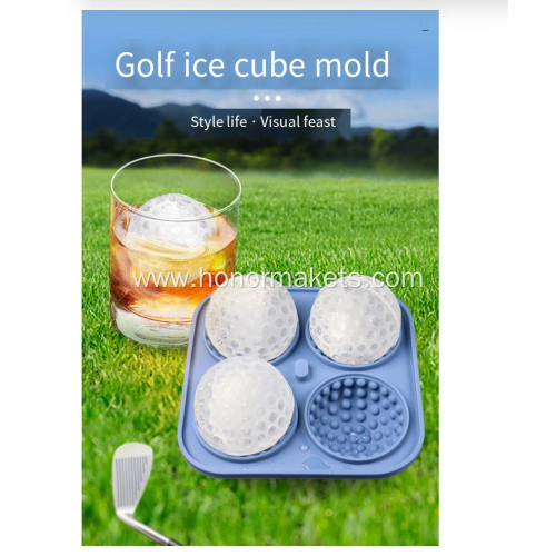 Silicone 4 lattice ice balls